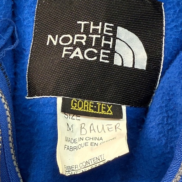 The‎ North Face Blue Black Gore-Tex Mountain Light Ski Jacket Men's Medium - Picture 3 of 11